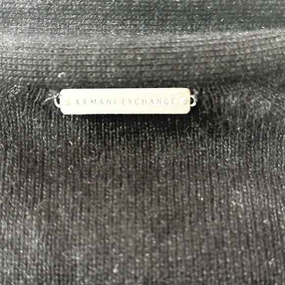Armani Exchange Black Knit Cardigan Size XS - Picture 3 of 6
